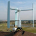 Doe-het-zelf verticale windgenerator: hoe monteer je een windturbine met een verticale rotatieas