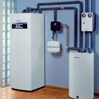 Bơm nhiệt nước-nước: thiết bị, nguyên lý hoạt động, quy tắc bố trí hệ thống sưởi trên cơ sở