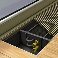 Convectoren vloerverwarming: soorten, kenmerken van installatie en opstelling