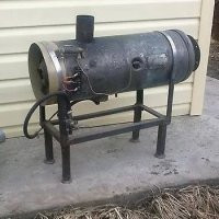 Súng nhiệt DIY cho dầu đã qua sử dụng: hướng dẫn sản xuất từng bước