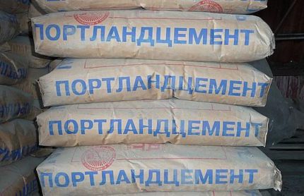 Portlandcement - het hoofdbestanddeel van cementeermortel