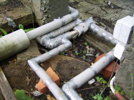 Ang pagkakabukod ng tubig sa taglamig