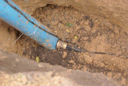 Lắp đặt bộ chuyển đổi trên ống PVC
