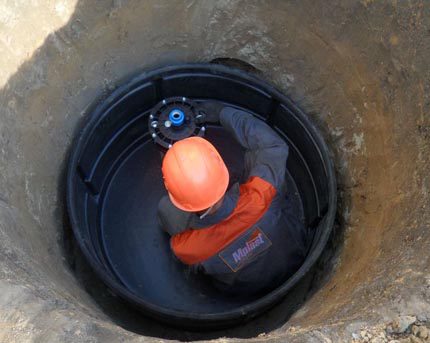 Mga panloob na sukat ng Caisson