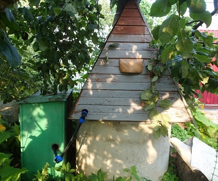 Wateropname in een put door een gemaal
