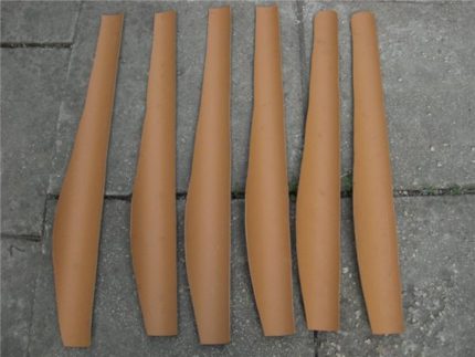 PVC windturbinebladen