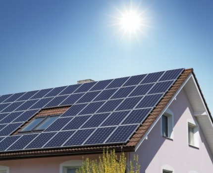 Isang halimbawa ng pag-install ng mga panel - solar traps ng enerhiya