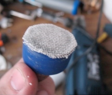 Filter layer ng isang homemade filter