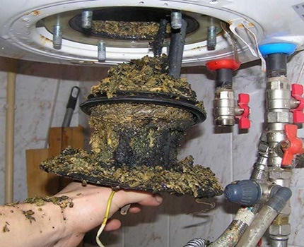 De gevolgen van een zeldzame afvoer van water uit een boiler
