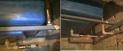 Installatie van terugslagklep