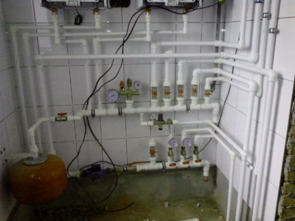 Đường ống nồi hơi gas