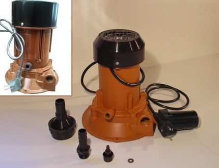 Agidel waterpomp voor verticale installatie