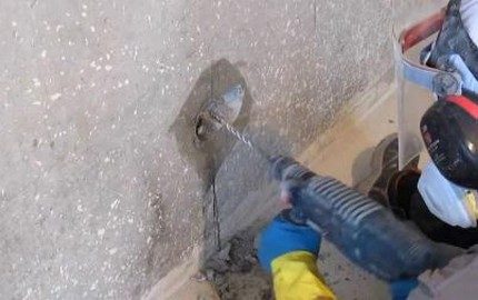 Głębokość instalacji szkła