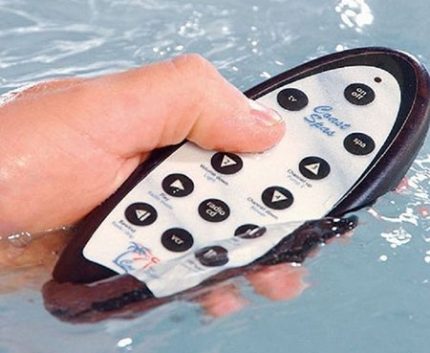 Điều khiển từ xa bể sục