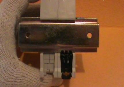 Din-rail voor installatie