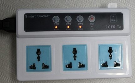 Smart Socket onafhankelijke uitgangen