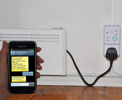 Telefoongestuurde temperatuurregelaars