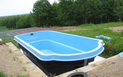 Bol prêt pour la piscine