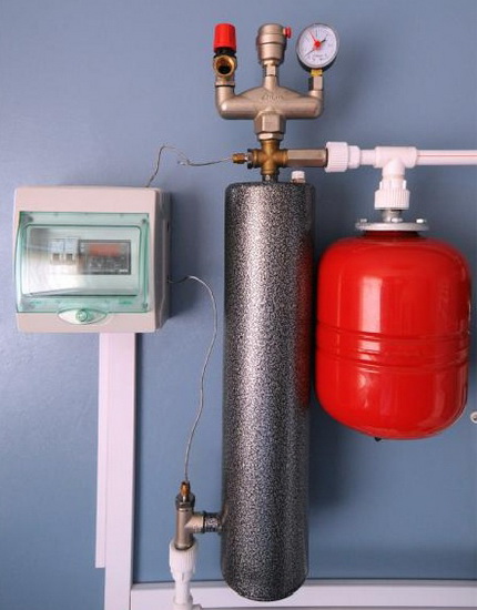 Elektrische verwarming van een woonhuis