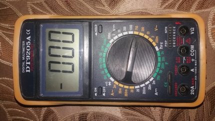Digitale multitester DT9205A