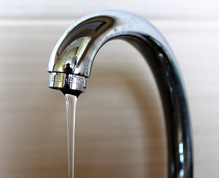 Pression d'eau