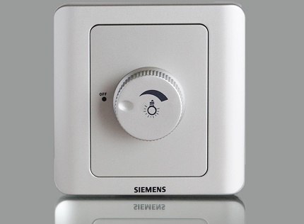Dimmer - een nieuwe generatie schakelaars