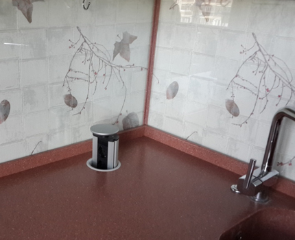 Placing the unit away from water