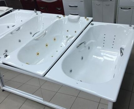 Gietijzeren bad keuze