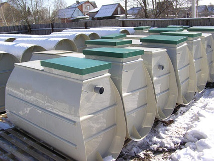 Aanpassingen van een septic tank Tver voor een zomerverblijf