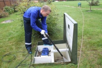 Spoelen septic tank Topas