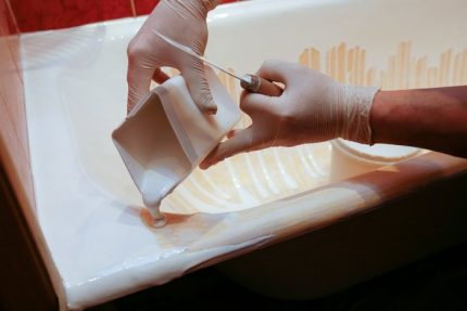 Sơn bồn tắm acrylic