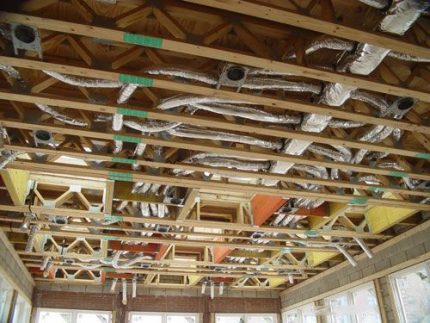 Installation de gaine
