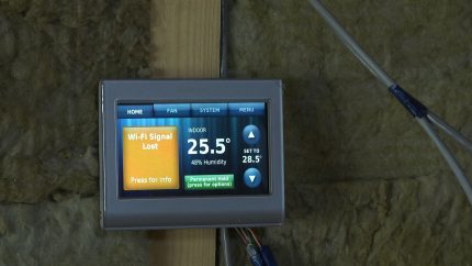 Contrôle automatique du chauffage de l'air