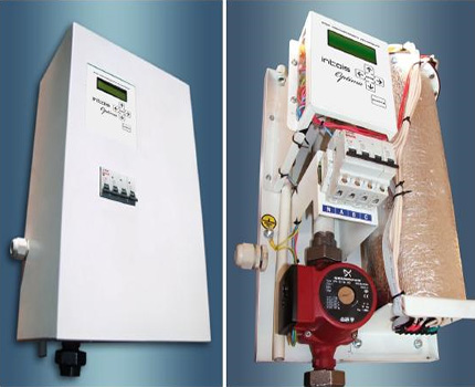 Elektrische ketel met geïntegreerde pomp