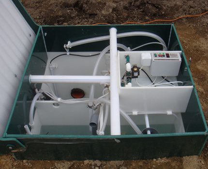 Tubes à air pour fosse septique