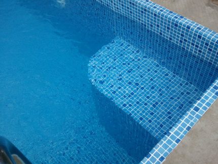 Zwembad met PVC-coating