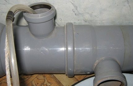Homemade boiler in action