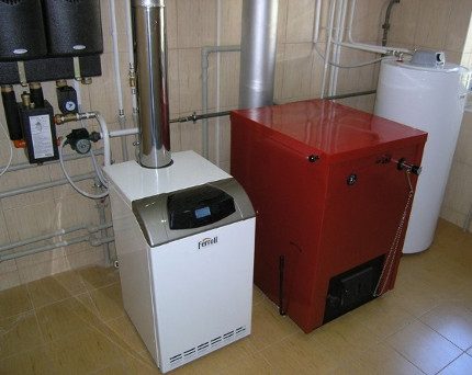 Verwarming ketel