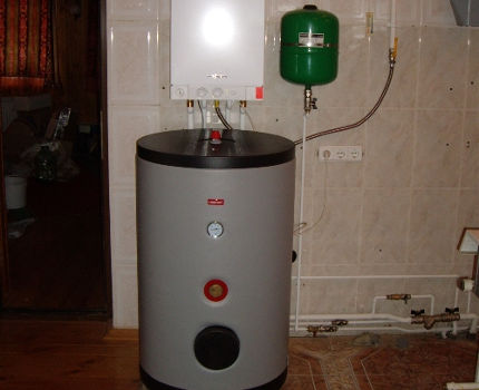 Boiler met boiler