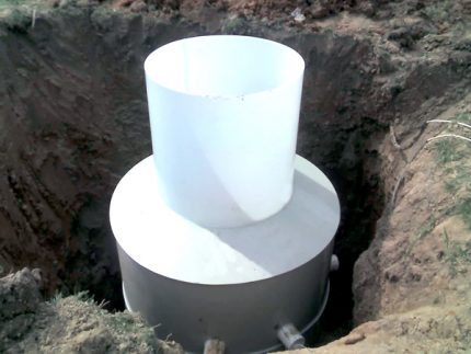 Installation de fosse septique