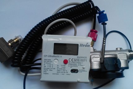 Ultrasone warmtemeter