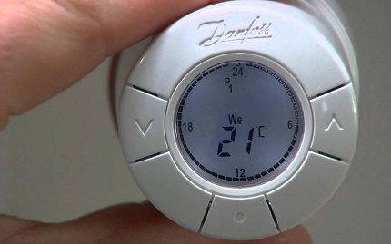 Elektronische batterijthermostaat