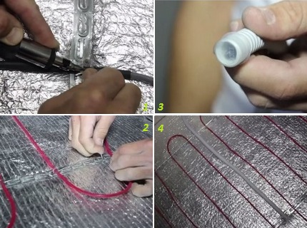 Étapes de câble