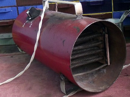 Handmade heater option