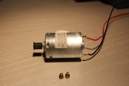 Micromotor voor de pomp