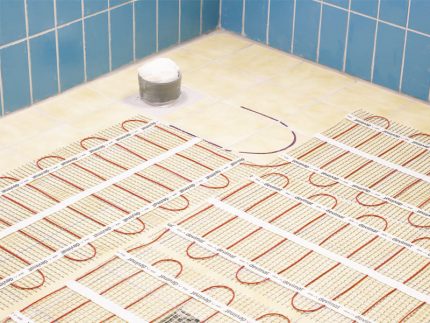 Elektrische vloerverwarming
