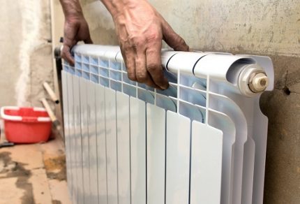 Vervanging van radiator