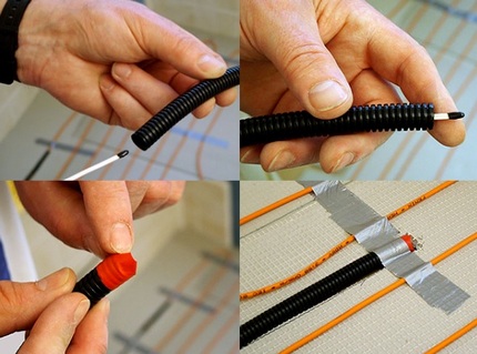 Installatievolgorde temperatuursensor