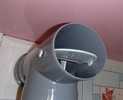 Kleplocatie voor natuurlijke ventilatie