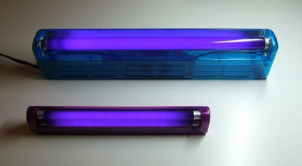 Ultraviolette lampen